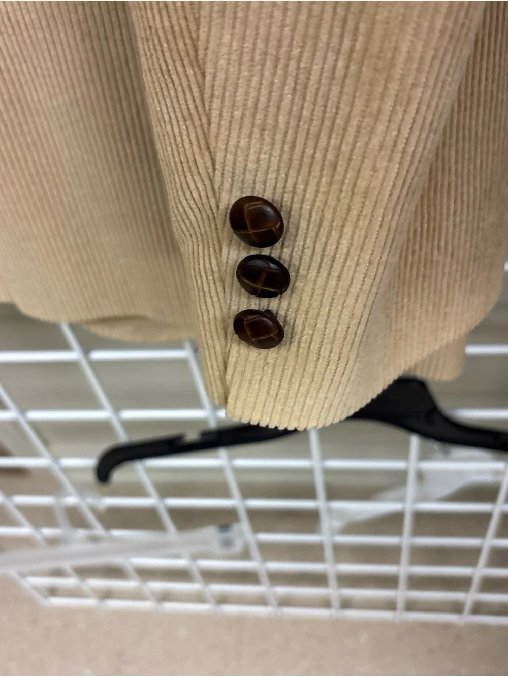 Vintage McGregor Corduroy Blazer NWT 42R Deadstock Dark Academia Camel Tan